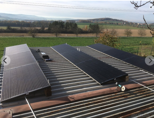 Photovoltaikanlage, Leipzig, 2021