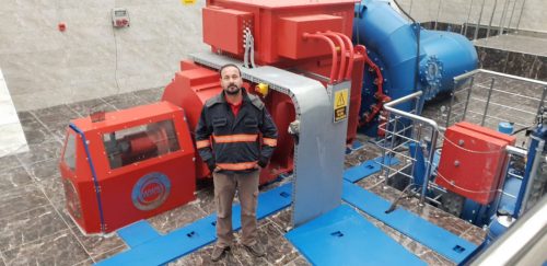 Wasserkraftwerk, Türkei, 2021