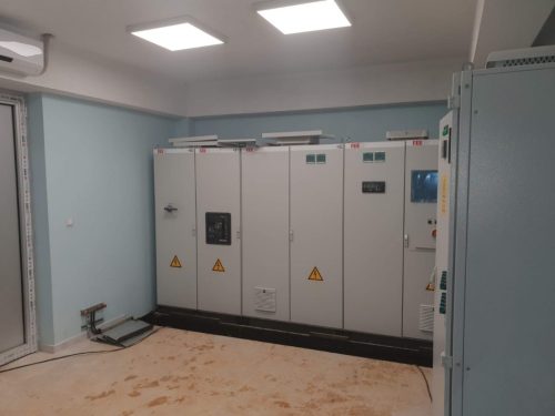 Stromnetz-Schaltanlage, München, 2023