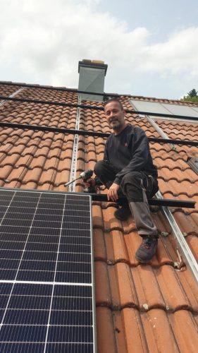 Hauseigene PV-Anlage, Stuttgart, 2024